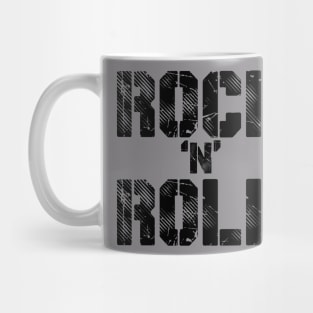 rock n roll logo Mug